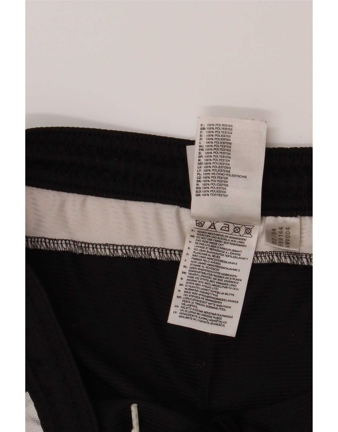 Adidas Mens Climalite Sport Shorts Large Black Colourblock Polyester
