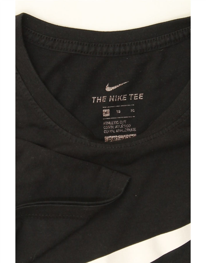 Nike Mens Dri Fit Graphic T-Shirt Top XL Black