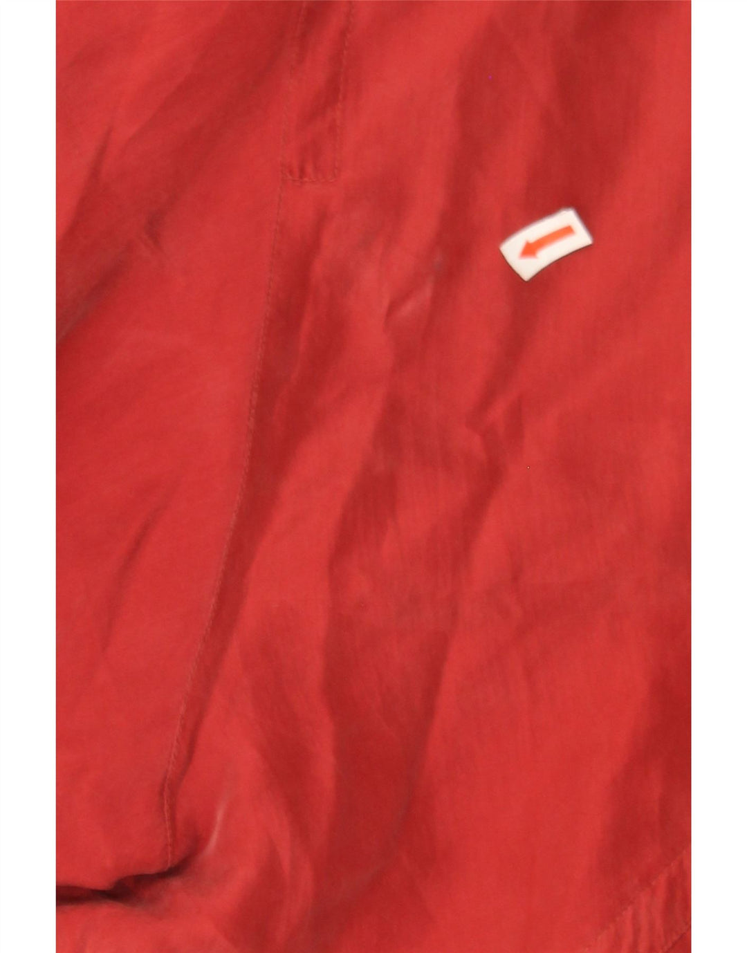 ANY WAY Mens Bomber Jacket UK 42 XL Red Silk Vintage Any Way and Second-Hand Any Way from Messina Hembry 