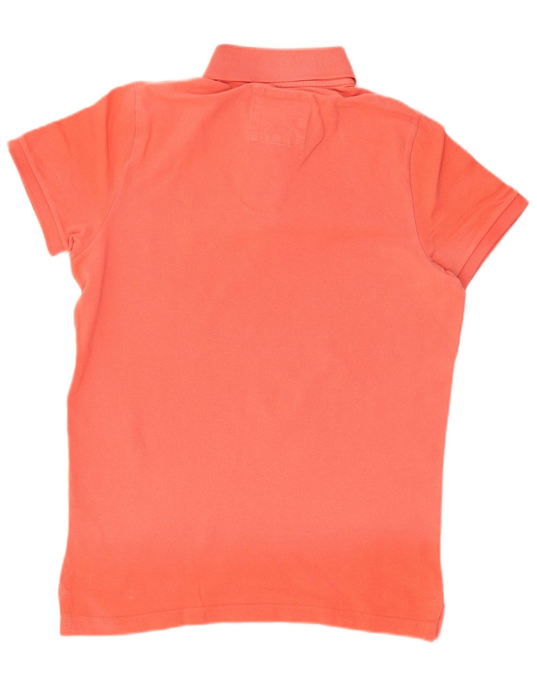 HOLLISTER Mens Polo Shirt Medium Red Cotton