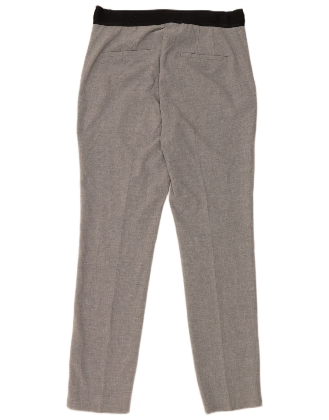 Zara Womens Tapered Chino Trousers Medium W30 L28 Grey Polyester