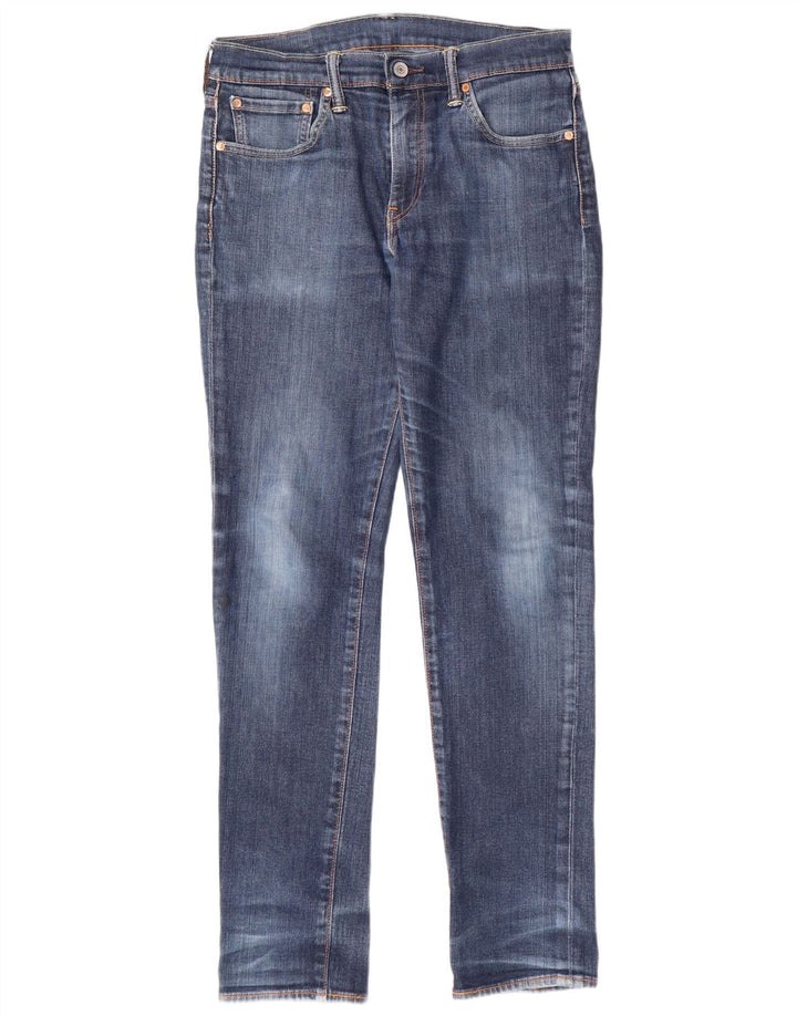 LEVI'S Mens 511 Slim Jeans W32 L32  Blue Cotton