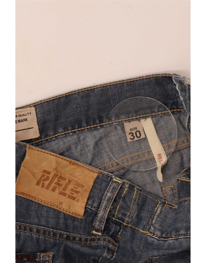 Rifle Mens Straight Jeans W30 L30 Blue