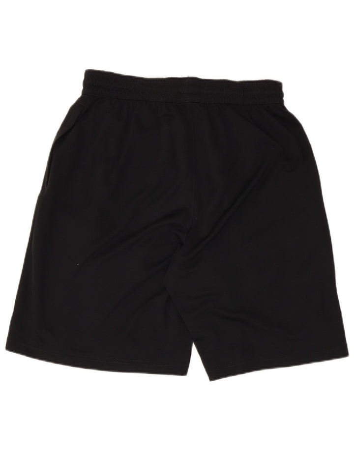 Nike Mens Dri Fit Graphic Sport Shorts Large Black Polyester