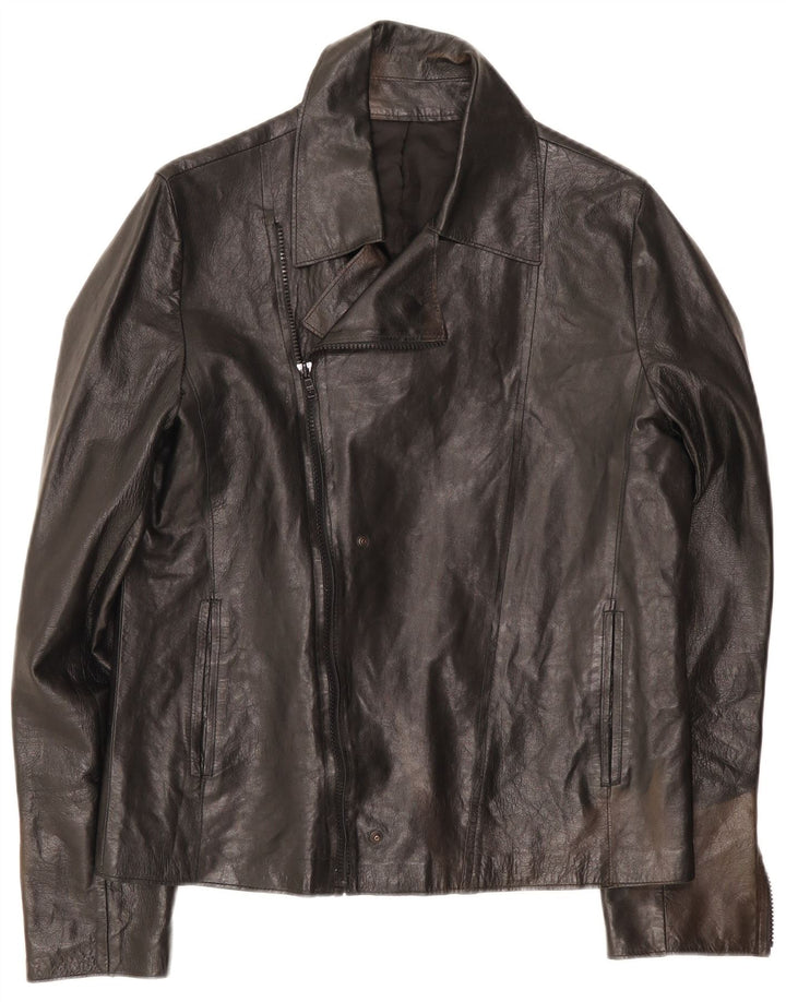 Vintage Mens Biker Jacket UK 34 XS Black