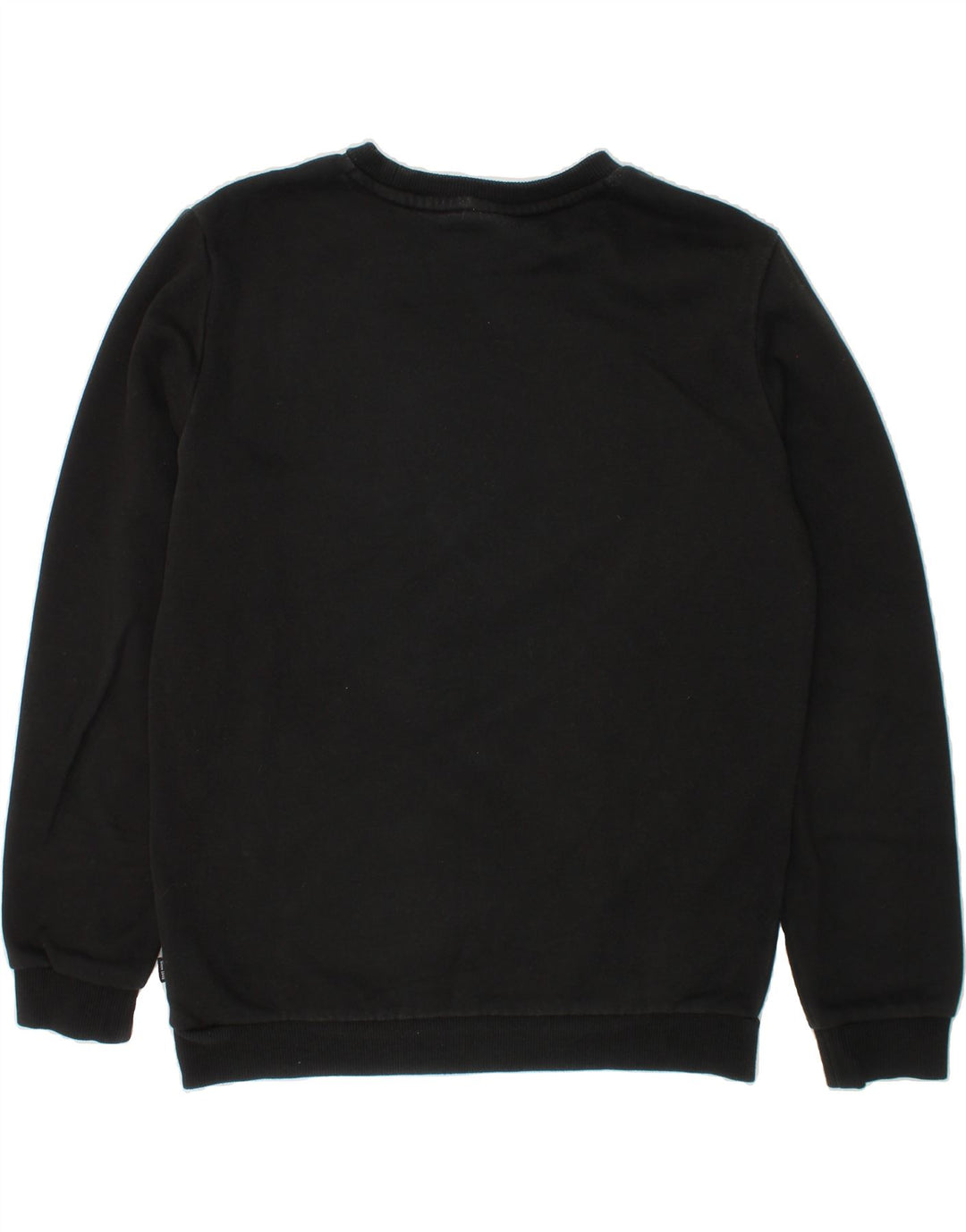 PUMA Boys Graphic Sweatshirt Jumper 13-14 Years Black Cotton Vintage Puma and Second-Hand Puma from Messina Hembry 