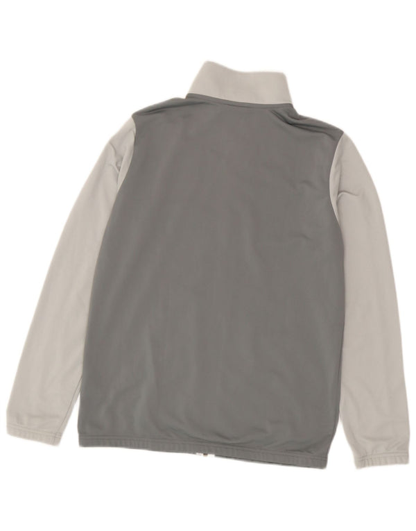 Nike Boys Tracksuit Top Jacket 13-14 Years XL Grey Polyester