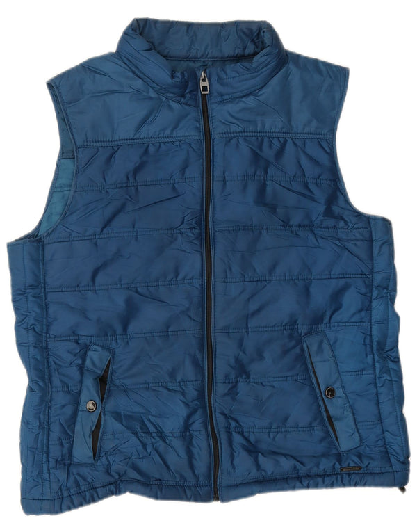 Pierre Cardin Womens Padded Gilet UK 18 XL Blue