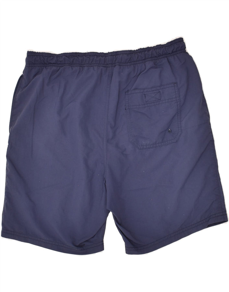 DIADORA Mens Sport Shorts Large Navy Blue | Vintage Diadora | Thrift | Second-Hand Diadora | Used Clothing | Messina Hembry 