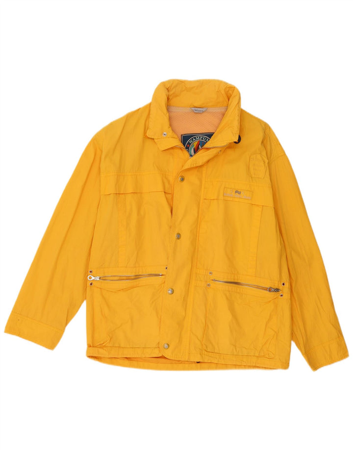 Wampum Mens Utility Jacket UK 40 Large Yellow