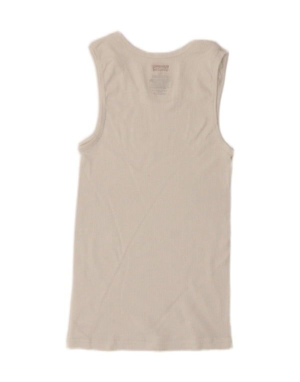 Levi's Mens T-Shirt Top UK 38/40 Medium White Cotton