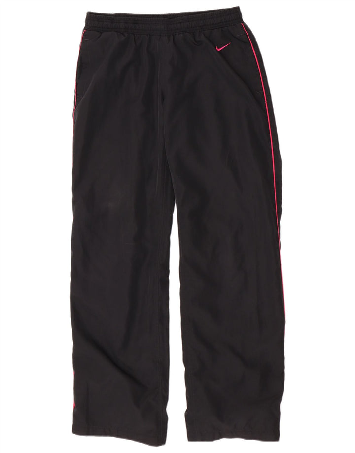 Nike Womens Tracksuit Trousers UK 10 Small  Black Polyester