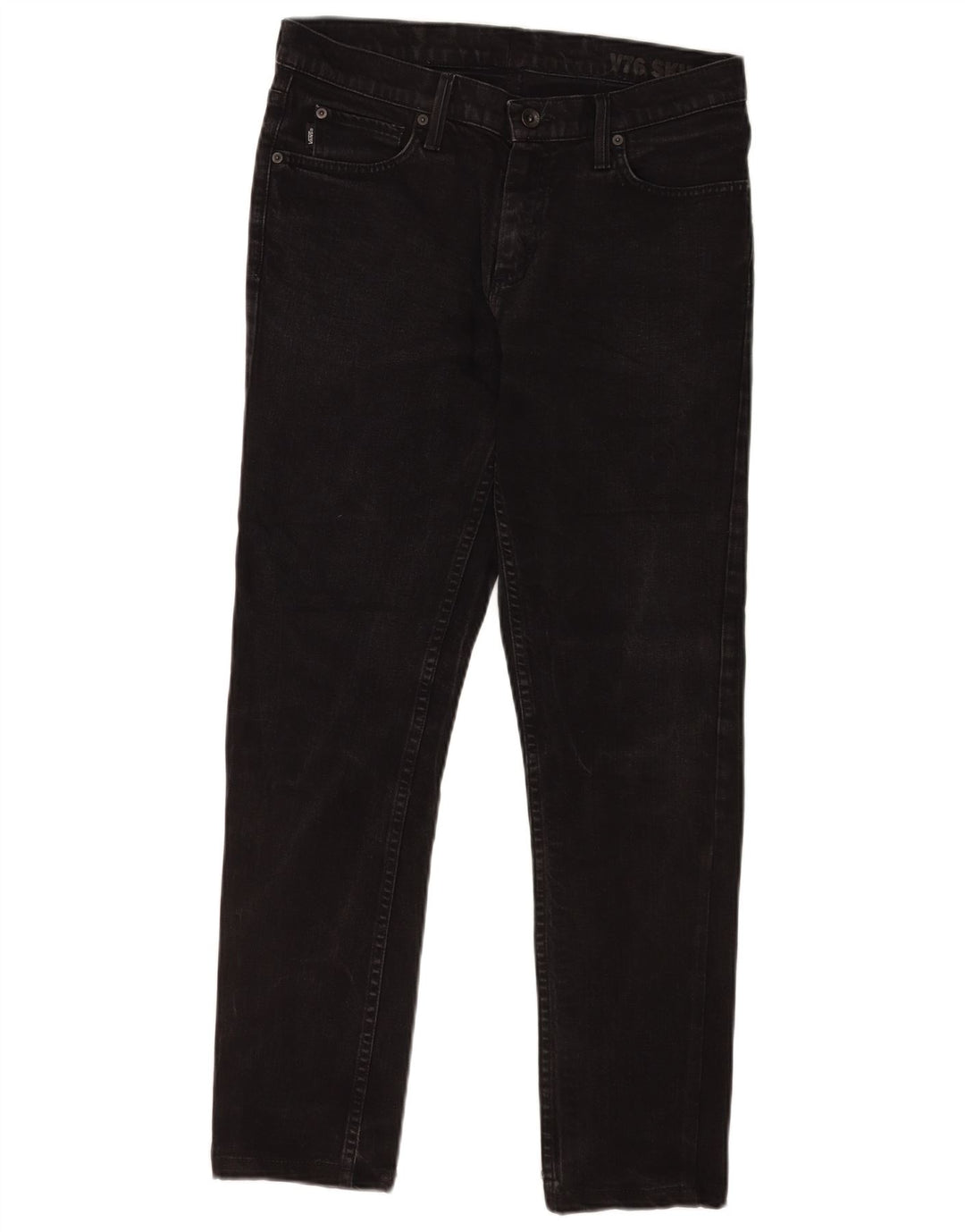 Vans Mens Slim Jeans W34 L29 Black Cotton