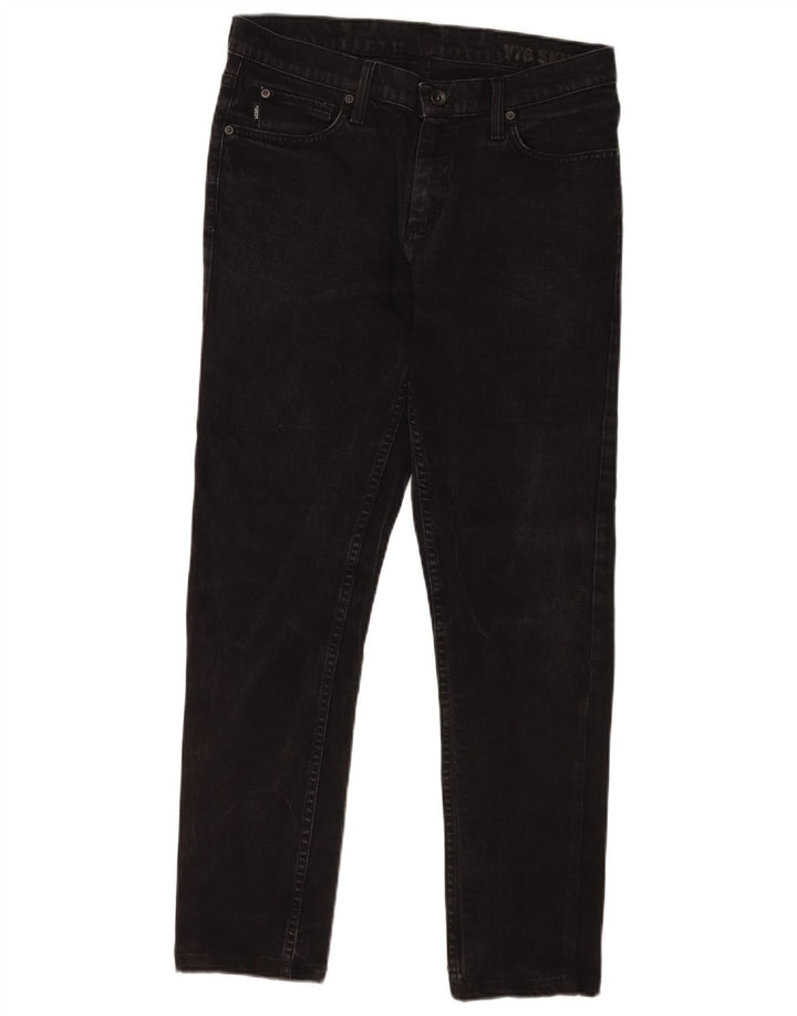 Vans Mens Slim Jeans W34 L29 Black Cotton