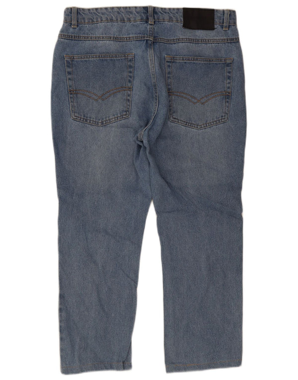 Pierre Cardin Mens Regular Fit Straight Jeans W34 L24 Blue