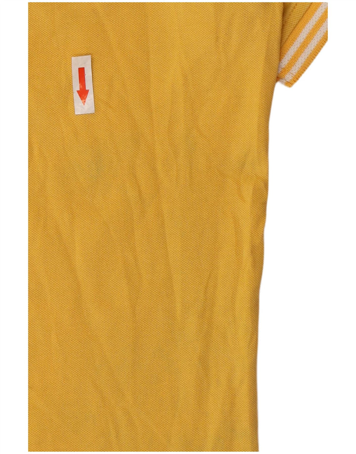 Harmont & Blaine Mens Regular Fit Polo Shirt 3XL Yellow Cotton