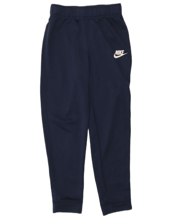 Nike Boys Tracksuit Trousers Joggers 12-13 Years Large Navy Blue