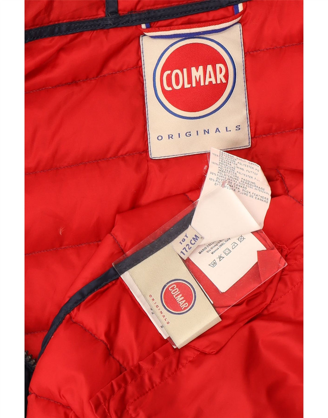 Colmar Boys Hooded Padded Jacket 15-16 Years Navy Blue Polyester