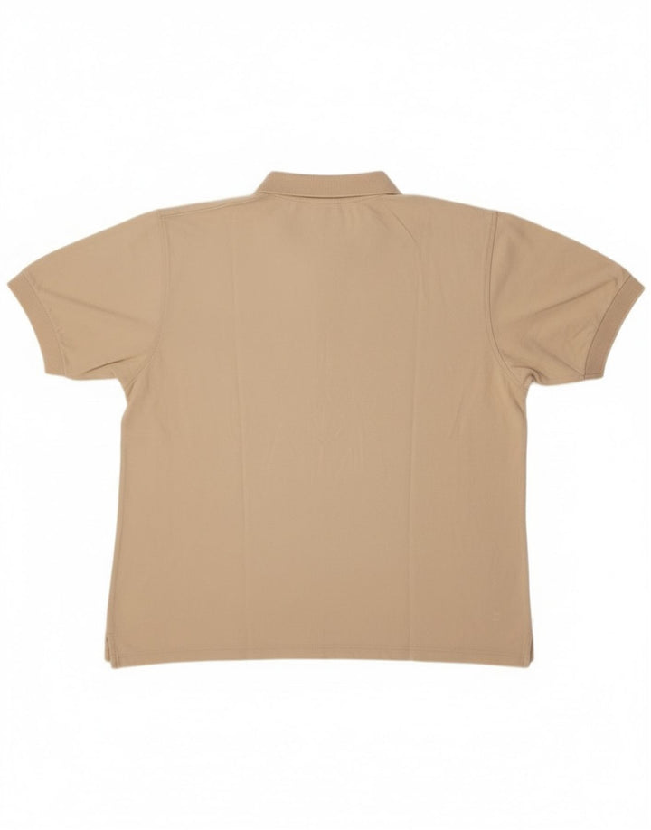 Reebok Mens Polo Shirt Medium Beige