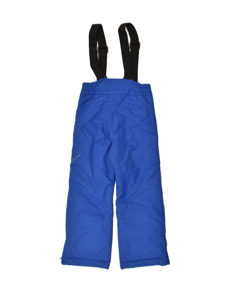 BRUGI Boys Dungarees Ski Trousers 9-10 Years Medium Blue Polyamide | Vintage Brugi | Thrift | Second-Hand Brugi | Used Clothing | Messina Hembry 