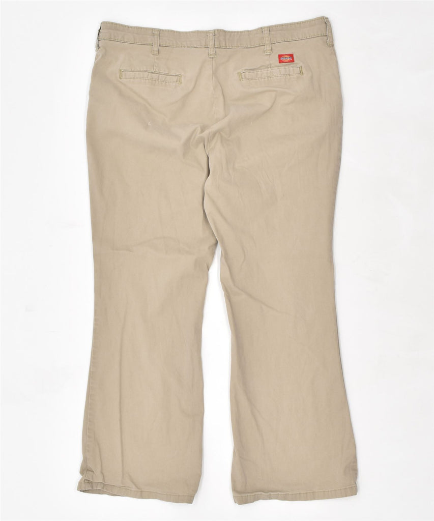 DICKIES Womens Bootcut Chino Trousers W38 L27 Beige | Vintage | Thrift | Second-Hand | Used Clothing | Messina Hembry 