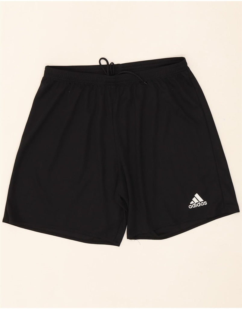 ADIDAS Mens Climalite Sport Shorts XL Black Polyester Vintage Adidas and Second-Hand Adidas from Messina Hembry 
