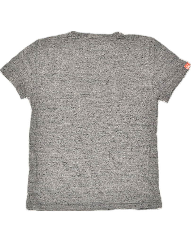 SUPERDRY Mens T-Shirt Top Large Grey Cotton | Vintage Superdry | Thrift | Second-Hand Superdry | Used Clothing | Messina Hembry 