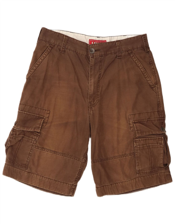 Levi's Mens Cargo Shorts W32 Medium Brown Cotton