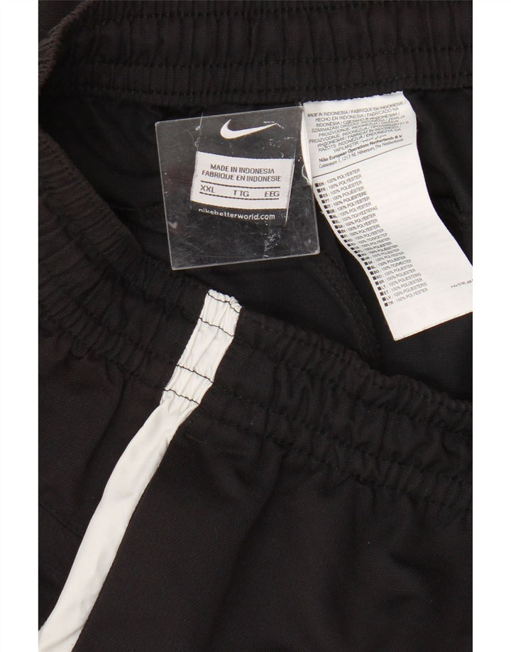 Nike Mens Sport Shorts 2XL Black Colourblock Polyester