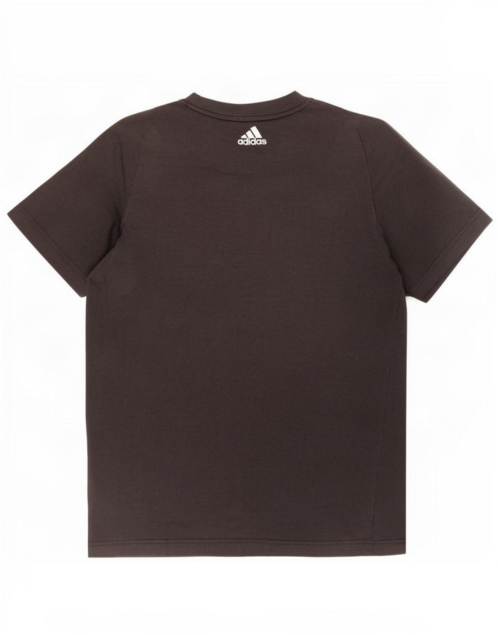Adidas Mens T-Shirt Top Small Black Colourblock