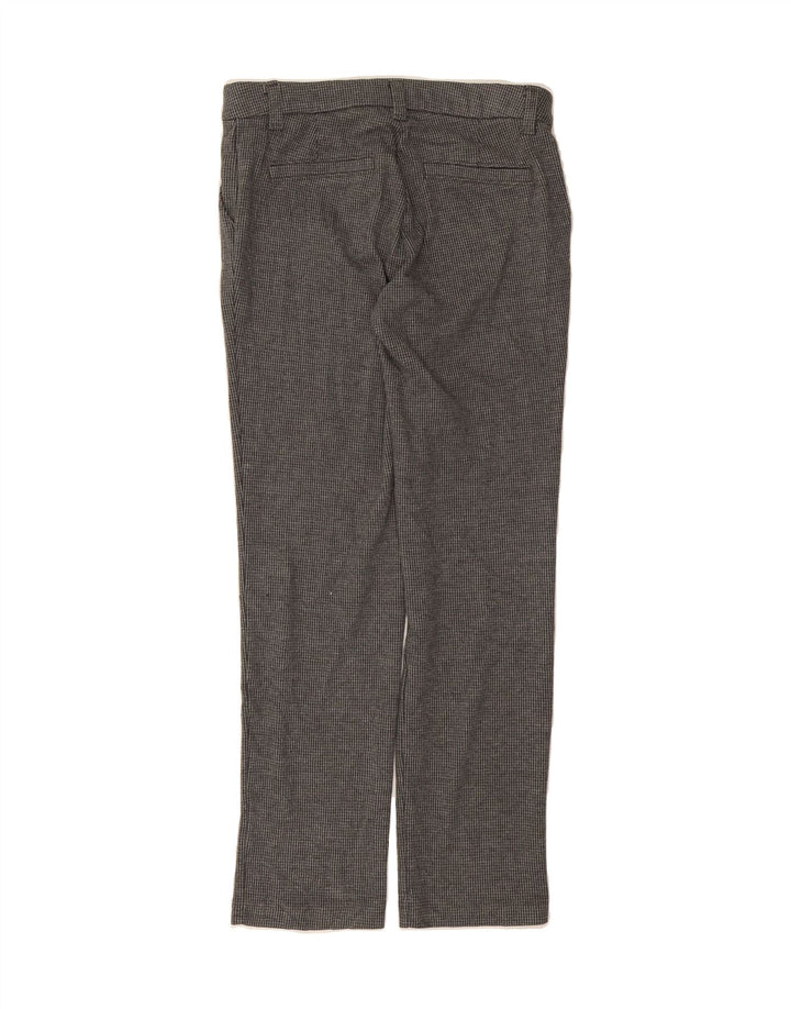 LEE Womens Straight Chino Trousers US 10 Large W30 L30 Grey Houndstooth Vintage Lee and Second-Hand Lee from Messina Hembry 