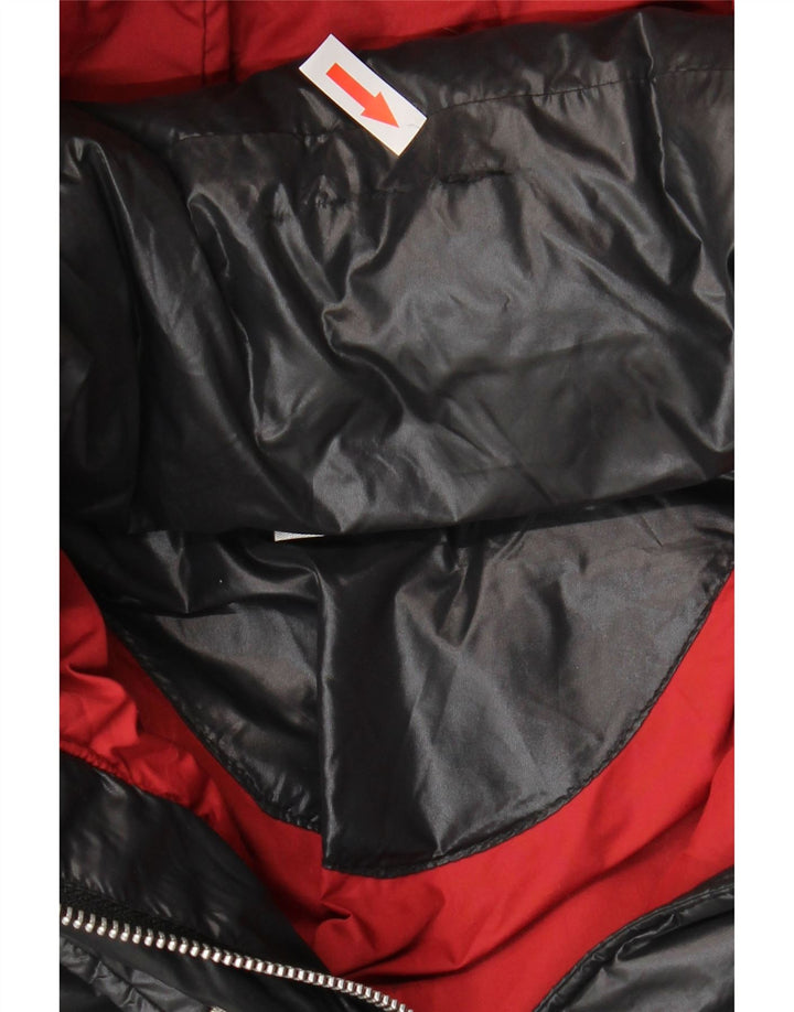 Ellesse Womens Hooded Padded Coat UK 14 Medium Black Nylon