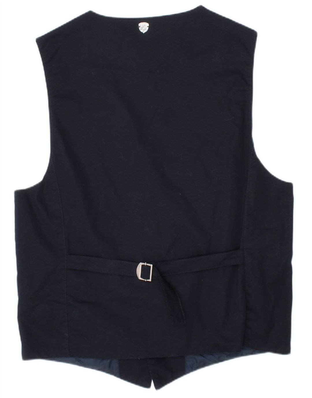GF FERRE Boys Waistcoat 11-12 Years Navy Blue Cotton