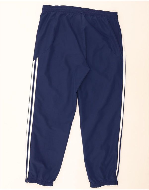 Adidas Mens Graphic Tracksuit Trousers Joggers UK 46/48 XL Navy Blue