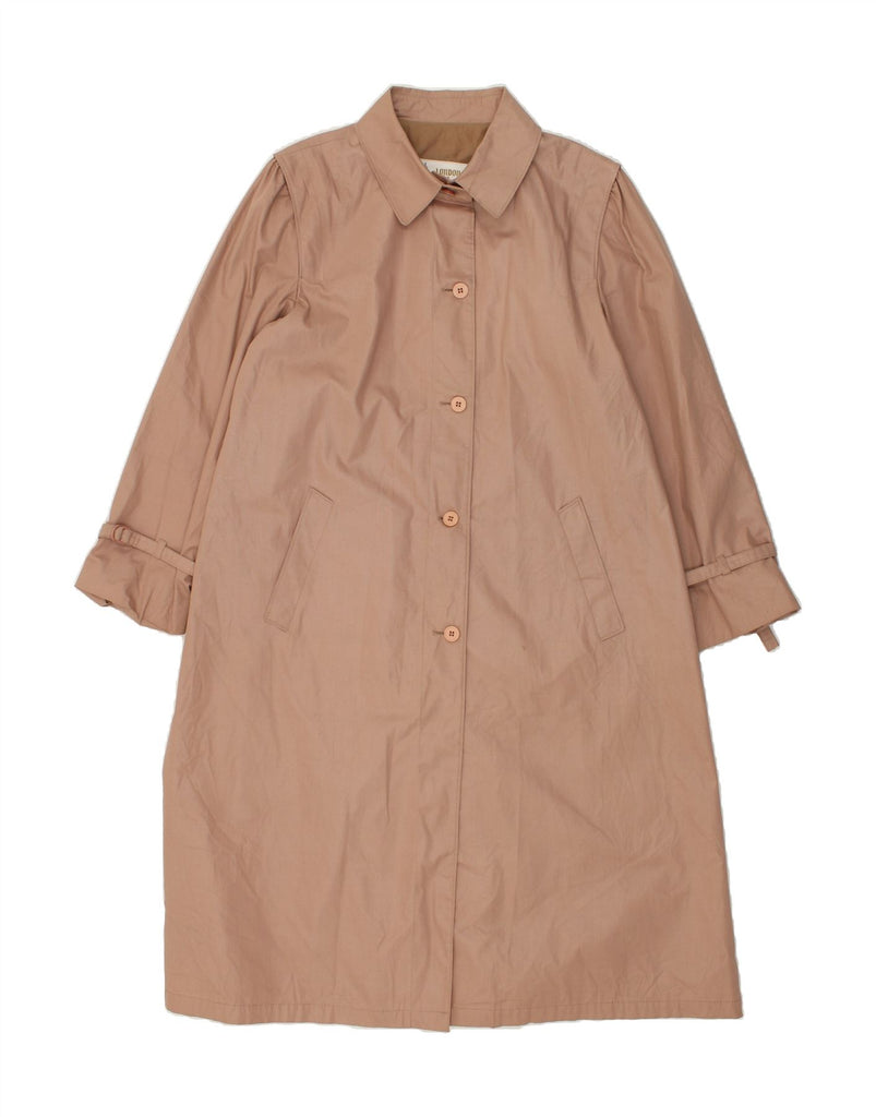 LONDON FOG Womens Trench Coat UK 18 XL Beige Polyester | Vintage London Fog | Thrift | Second-Hand London Fog | Used Clothing | Messina Hembry 