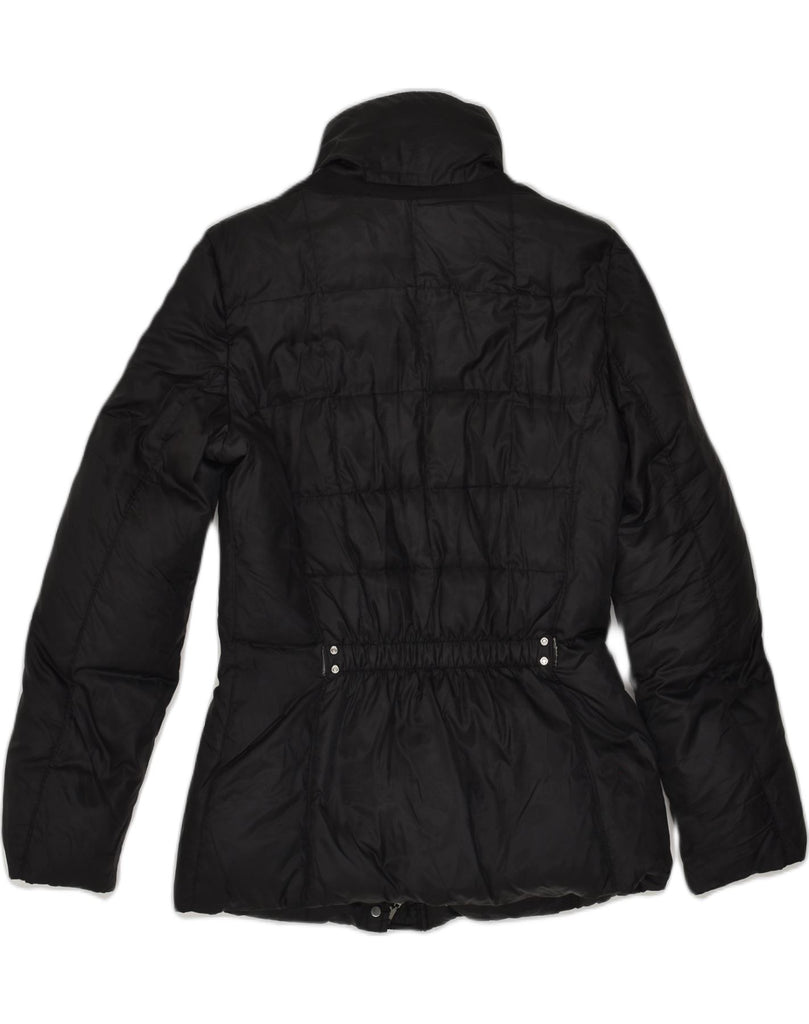 GEOX RESPIRA Womens Padded Jacket UK 12 Medium  Black Polyester | Vintage Geox Respira | Thrift | Second-Hand Geox Respira | Used Clothing | Messina Hembry 