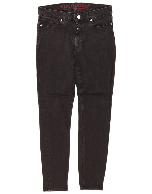 Hugo Boss Womens Skinny Jeans W29 L26 Black Cotton
