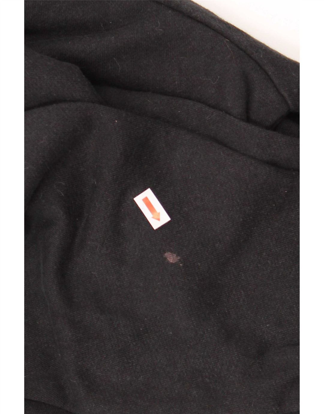 Nike Mens Graphic Hoodie Jumper Small Black Cotton