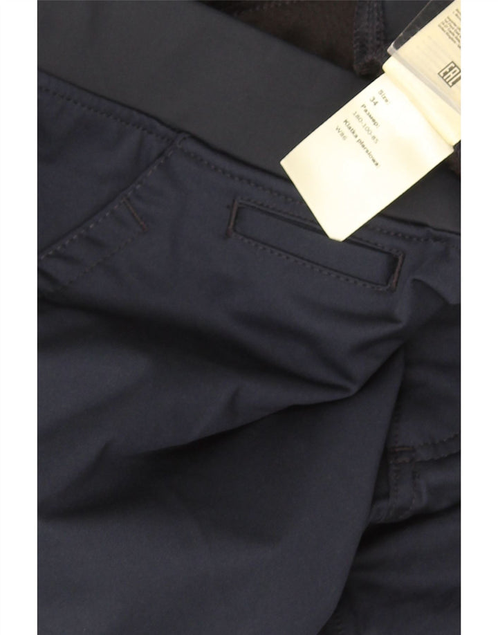 Wrangler Mens Sport Shorts Large  Navy Blue Polyester
