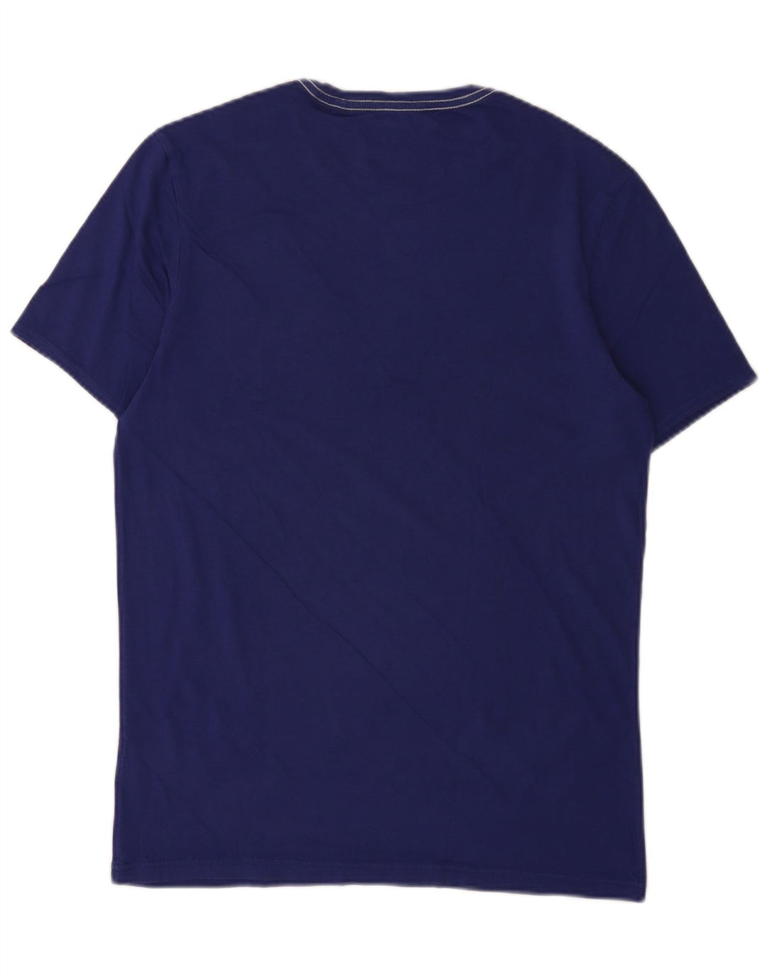 Guess Mens Graphic T-Shirt Top Medium Purple Cotton