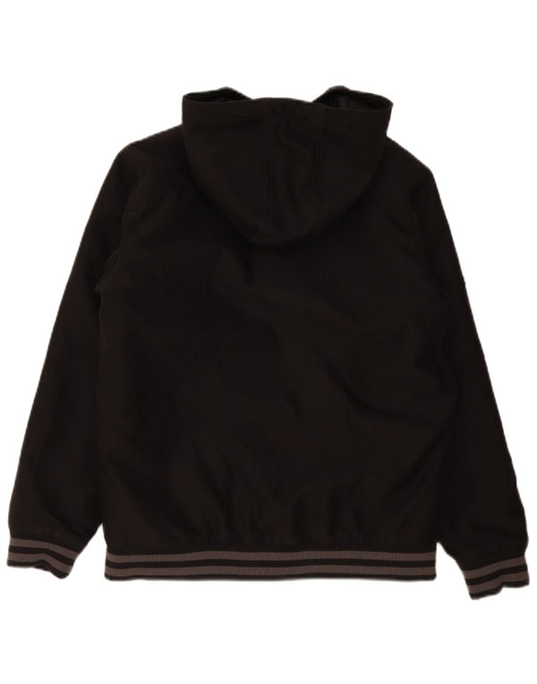 Vans Mens Hooded Padded Jacket UK 40 Large Black