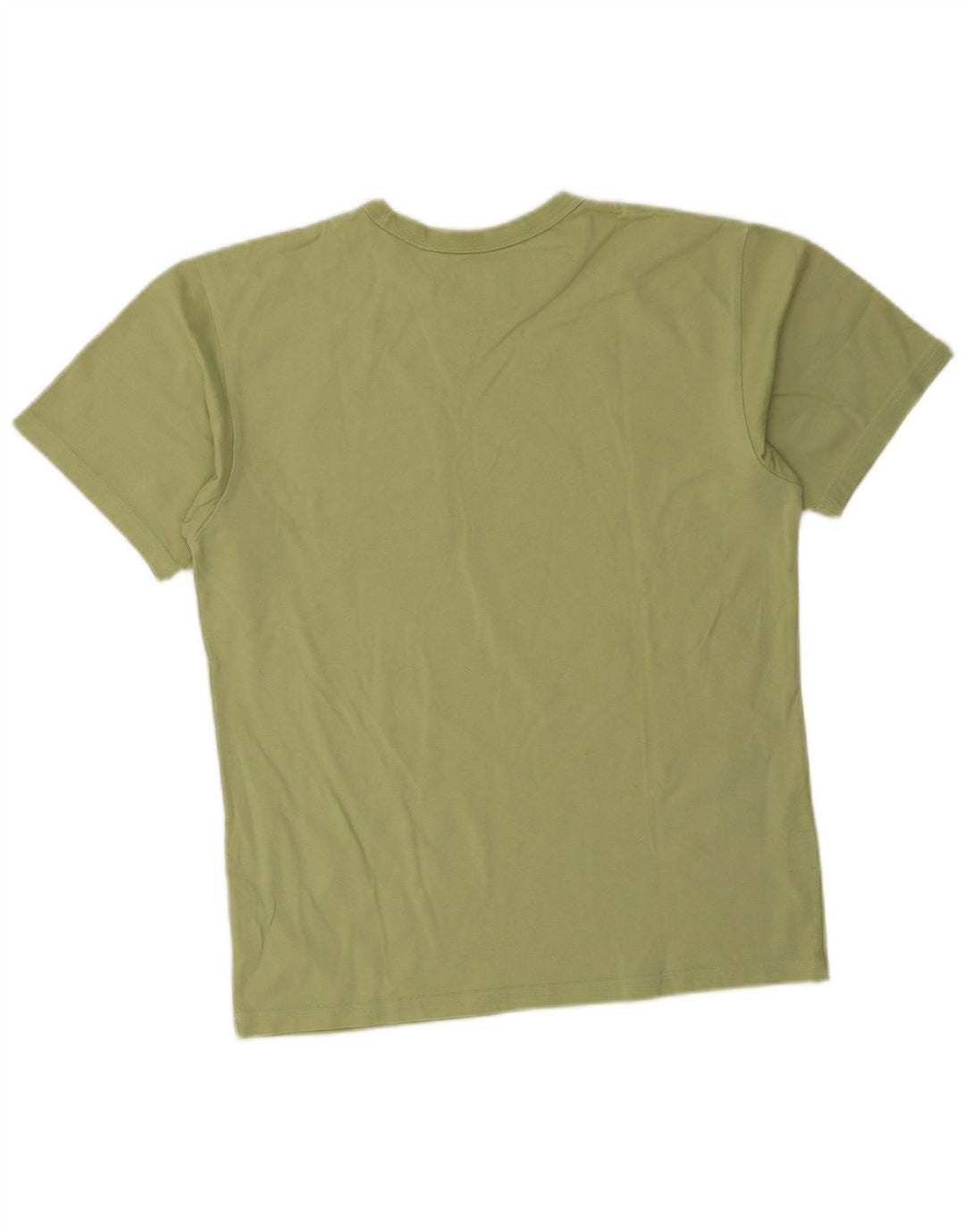 Adidas Mens T-Shirt Top Medium Green Cotton