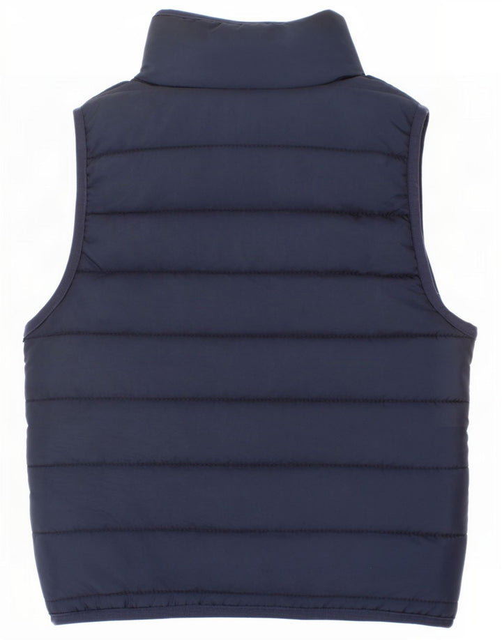 Ellesse Boys Padded Gilet 2-3 Years Navy Blue Polyester