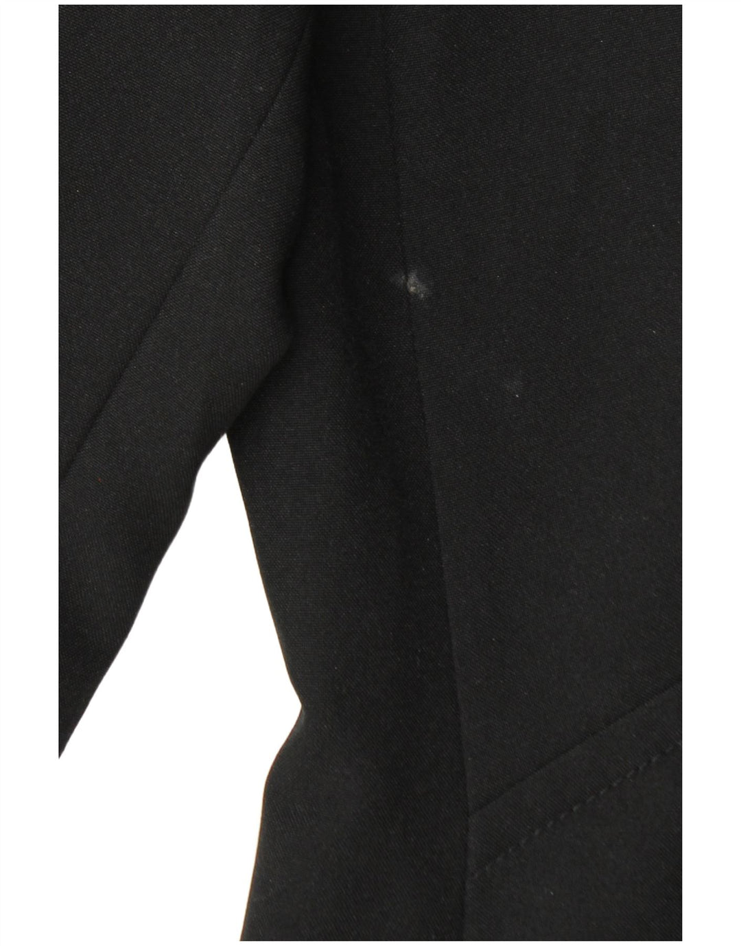 Bay Womens 1 Button Blazer Jacket UK 14 Large Black Polyester