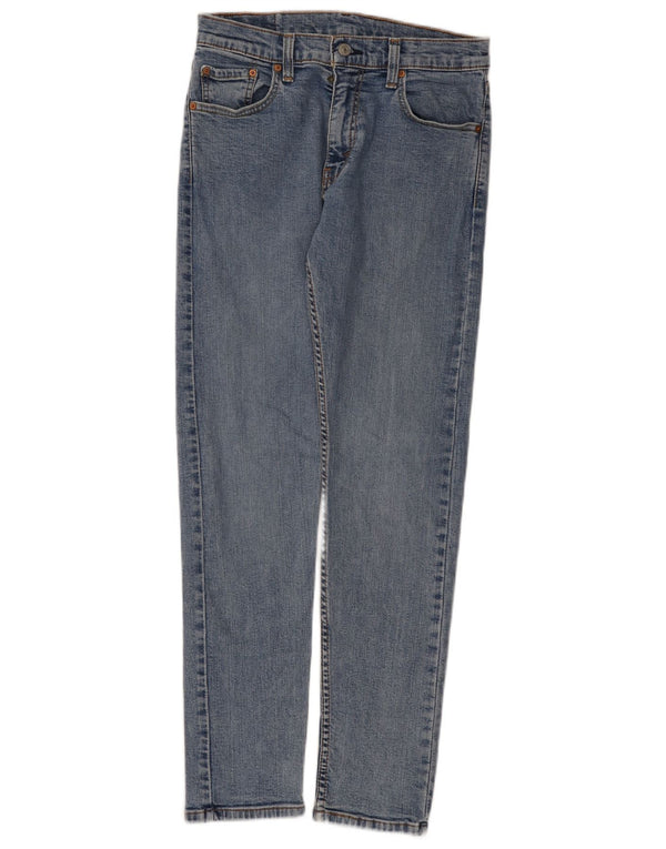 Levi's Mens 512 Slim Tapered Jeans W30 L32 Blue Cotton