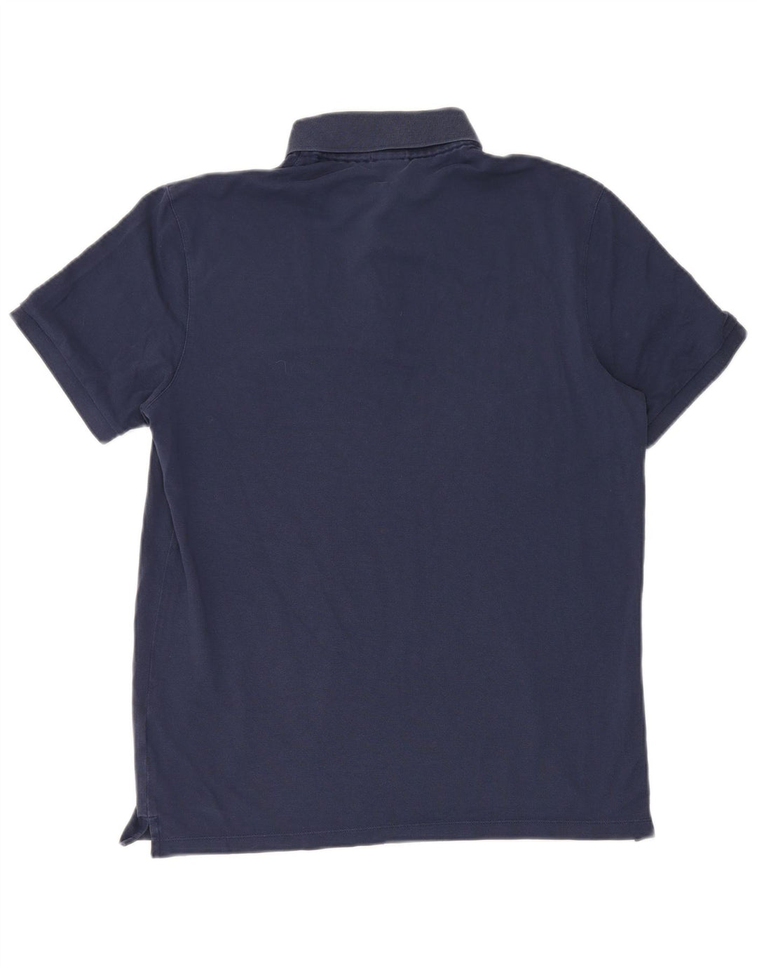 Hugo Boss Mens Polo Shirt Large Navy Blue Cotton