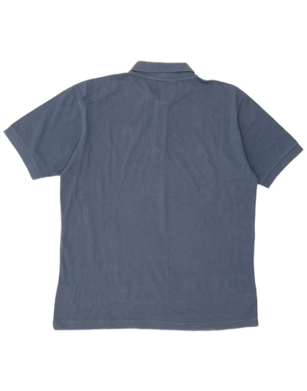 KAPPA Mens Polo Shirt XL Navy Blue Cotton