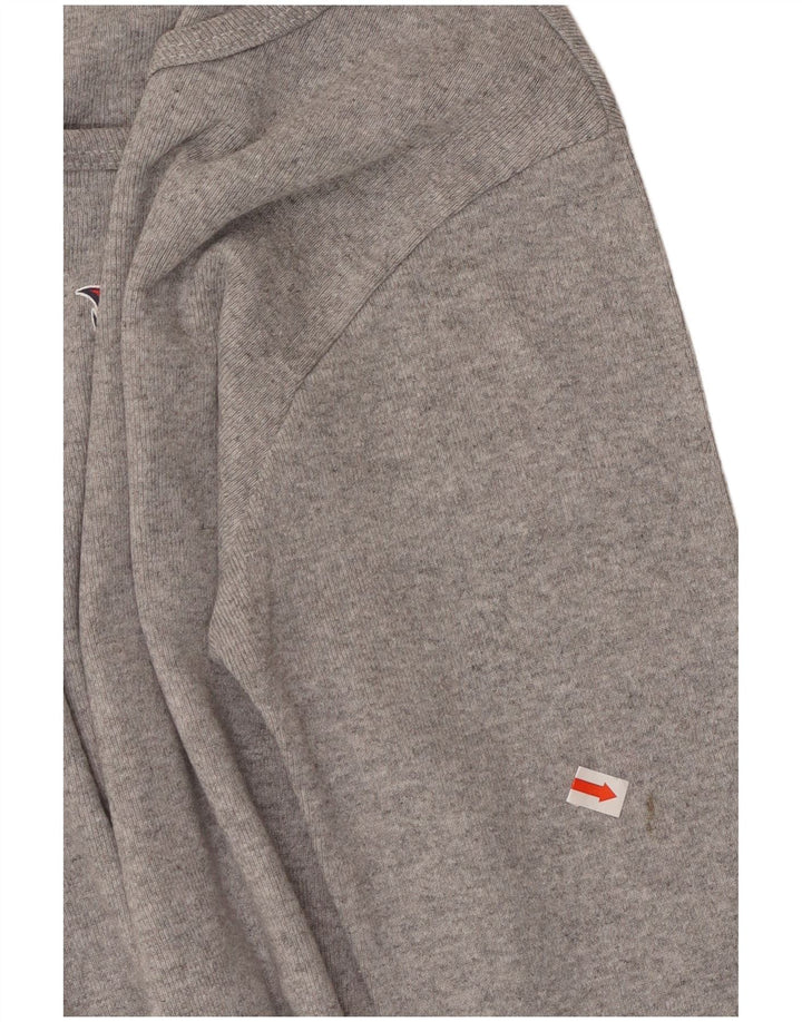 PUMA Girls Tennessee Titans Crop Top Long Sleeve 11-12 Years Medium Grey