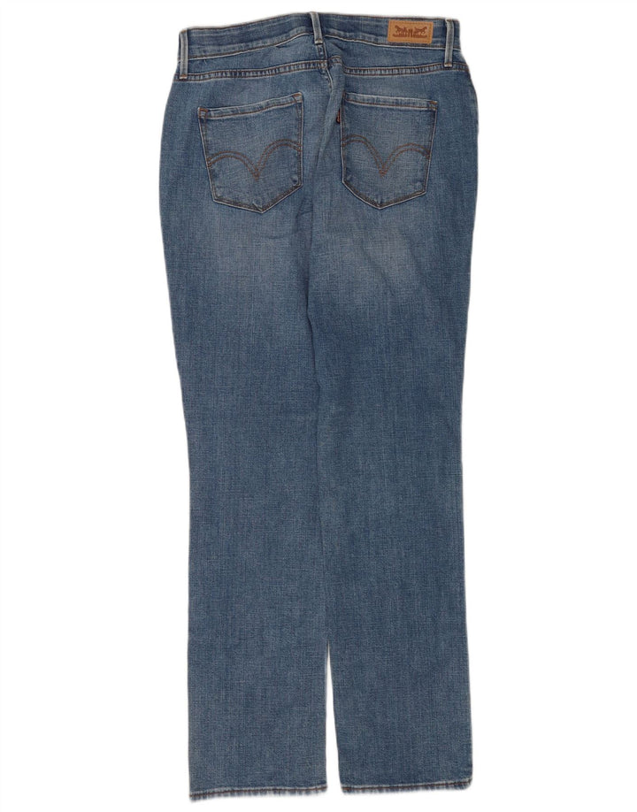 Levi's Womens 525 Straight Jeans US 8 Medium W30 L30 Blue Cotton