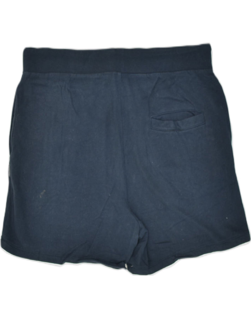 JACK & JONES Mens Sport Shorts Large  Navy Blue Cotton | Vintage | Thrift | Second-Hand | Used Clothing | Messina Hembry 